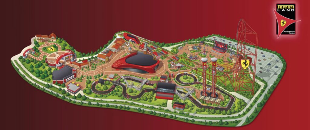 ferrari land map